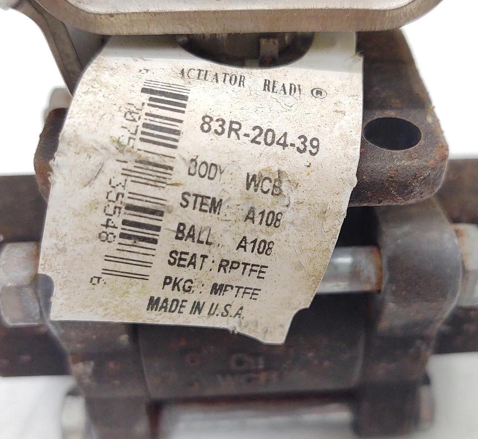 4 NEW Apollo Steel Full Port Ball Valve, 83R-204-39 3/4" Weld Sockets