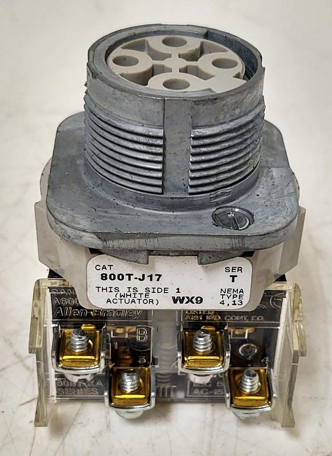 🔥New Allen Bradley 800T-J17A Ser T Selector Switch 3 Position