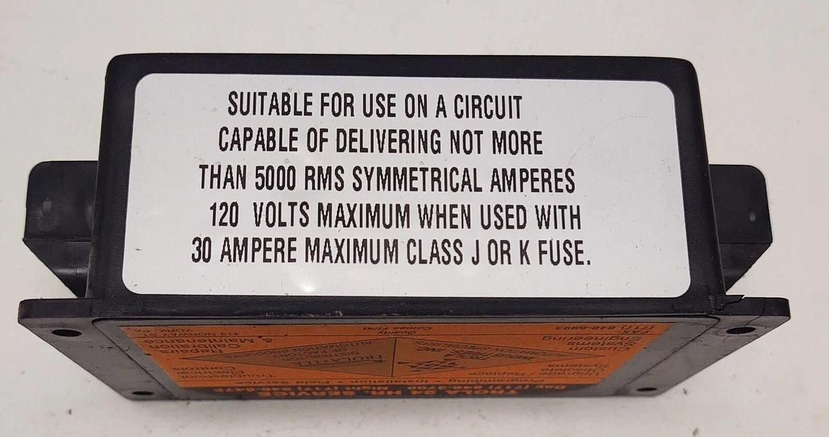 Used Control Concepts Islatrol IC+102 Tracking Filter 120VAC FREE SHIPPING