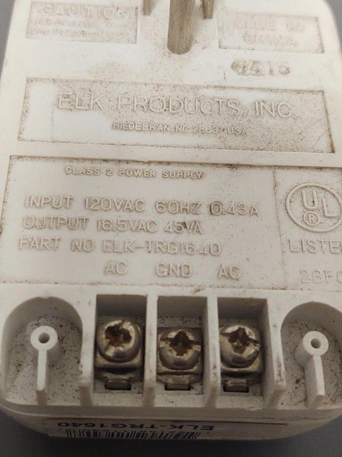 Used 🔥ELK Transformer TRG1640 / TRG1640 16.5V