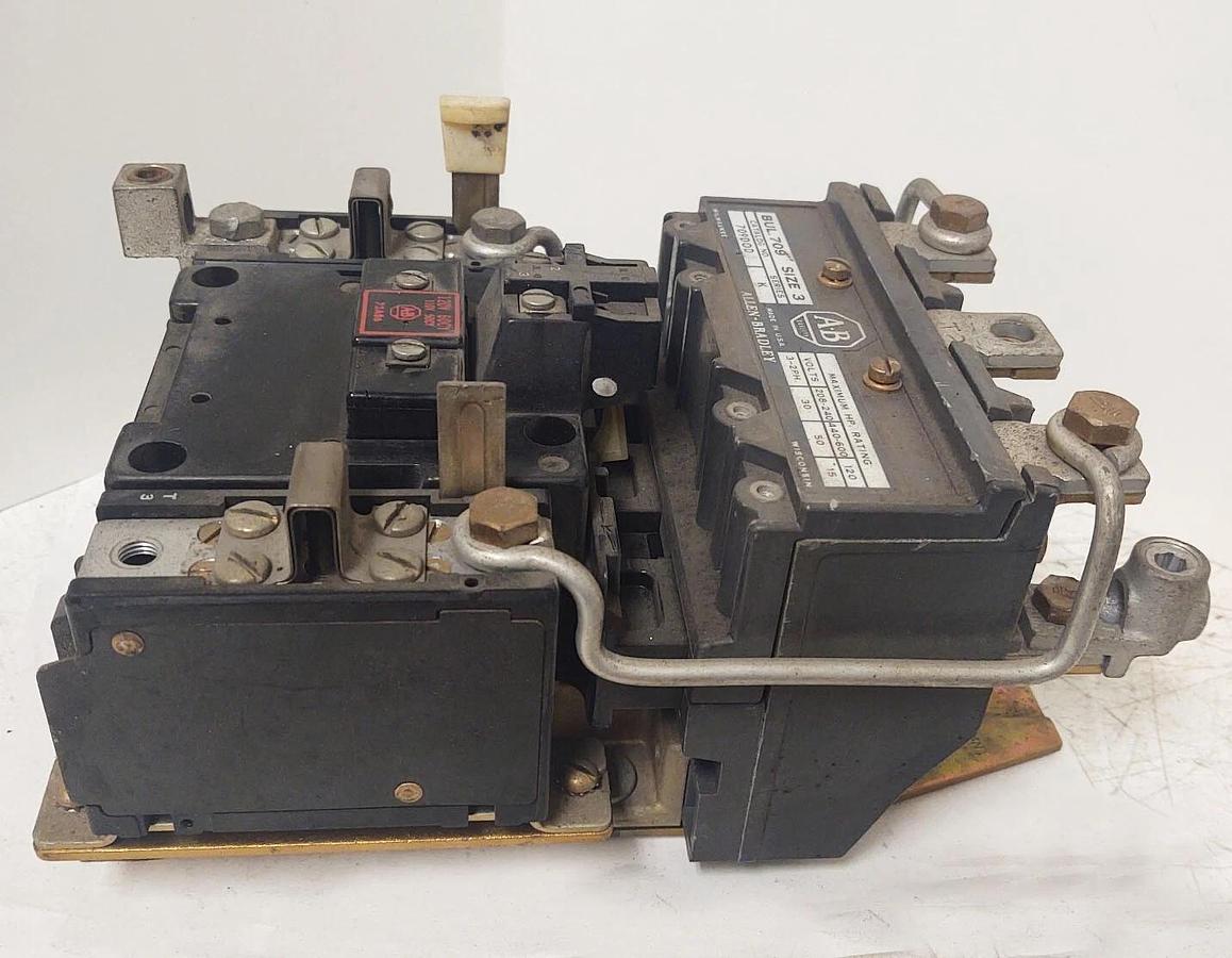 Used 🔥 (TESTED) ALLEN-BRADLEY SIZE 3 MOTOR STARTER 709-DOD 120VCOIL 3PH 600V 50HP
