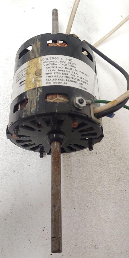 Used đŸ”¥TESTED Kooltronic Dual Shaft Replacement Blower Motor 100261-08