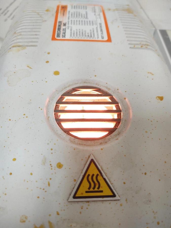 Used đŸ”¥TESTED Mettler Toledo HR83 Halogen Moisture Analyzer Sample Heater