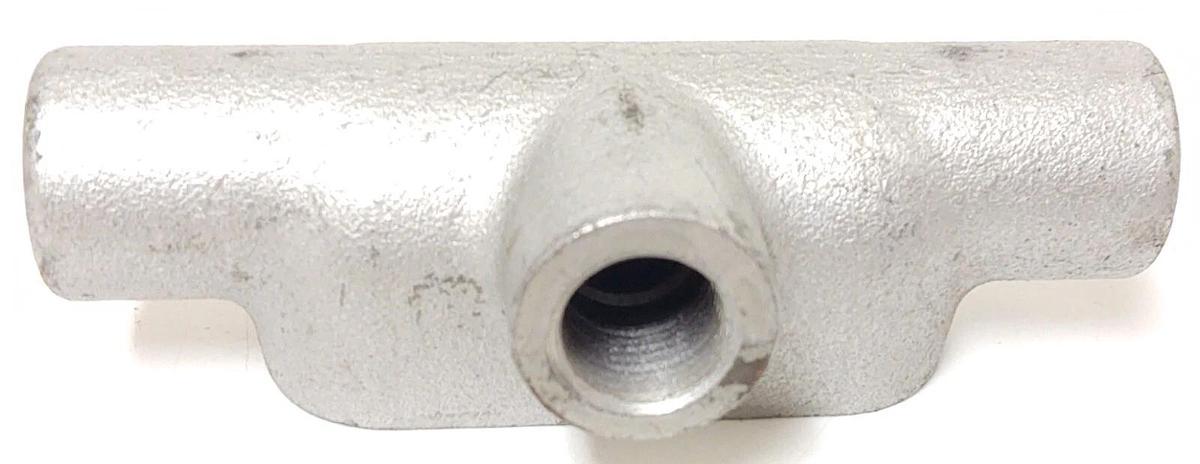 🔥 Crouse & Hinds 1/2" 3 Way T17 Form IMC Rigid Iron Conduit Body Tee