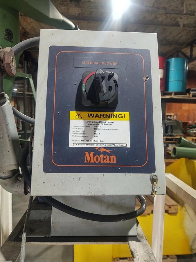 Used 🔥Motan Fuji Electric Ring Compressor - VFC600A-7W Regenerative Vacuum Blower
