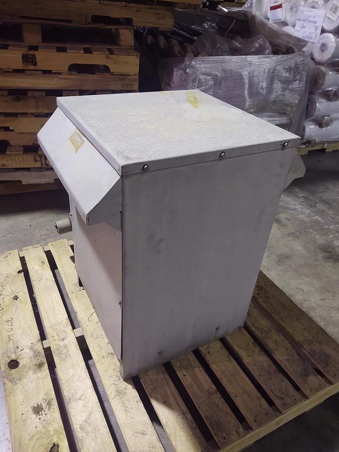 Used 🔥SQUARE D 37S3H 37.5 KVA H.V. 240/480 L.V. 120/240 SINGLE PHASE TRANSFORMER