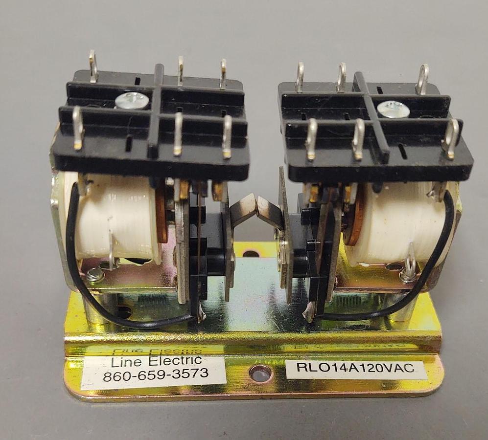 🔥NEW General Electro Line Electric RLO14A 120VAC Relay Unit 80110