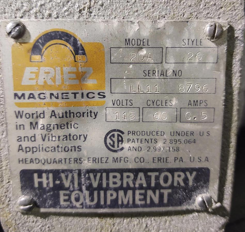 Used 🔥 12" wedco Pulverizer 10 HP with vibratory feeder Labratory equipment