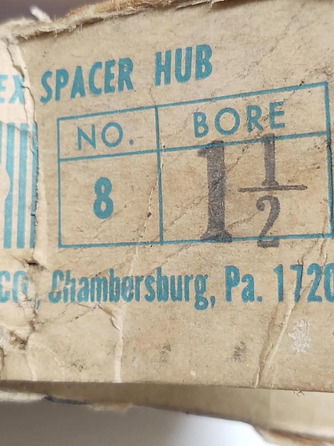 🔥 NOS SURE FLEX WOODS #8 COUPLING SPACER HUB 8SC-H BORE 1-1/2 TDJ