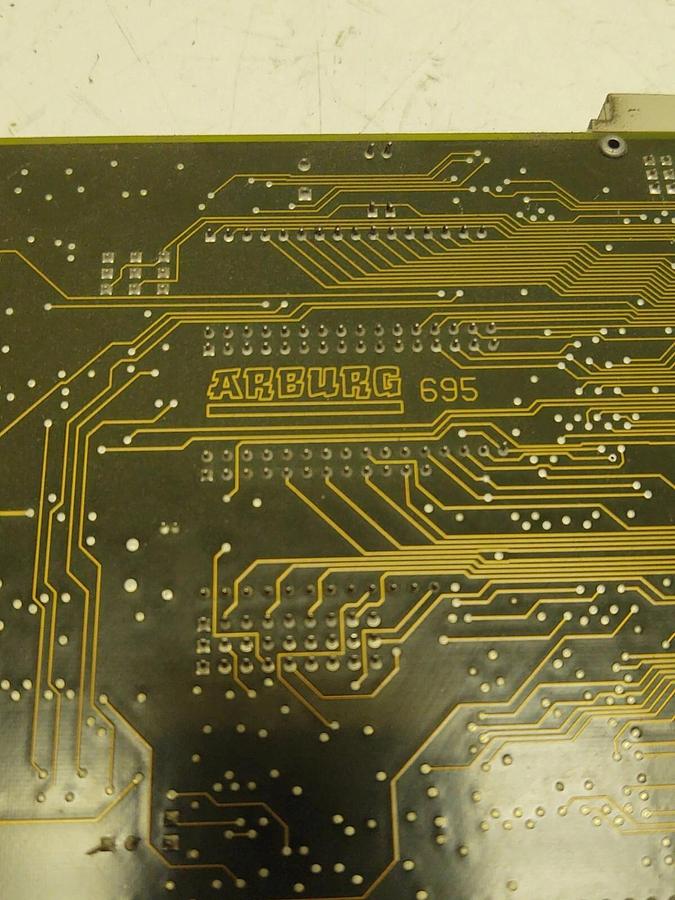Used ARBURG 695 Diagnostics Circuit Board SN 126.106 From 320K Injection Press