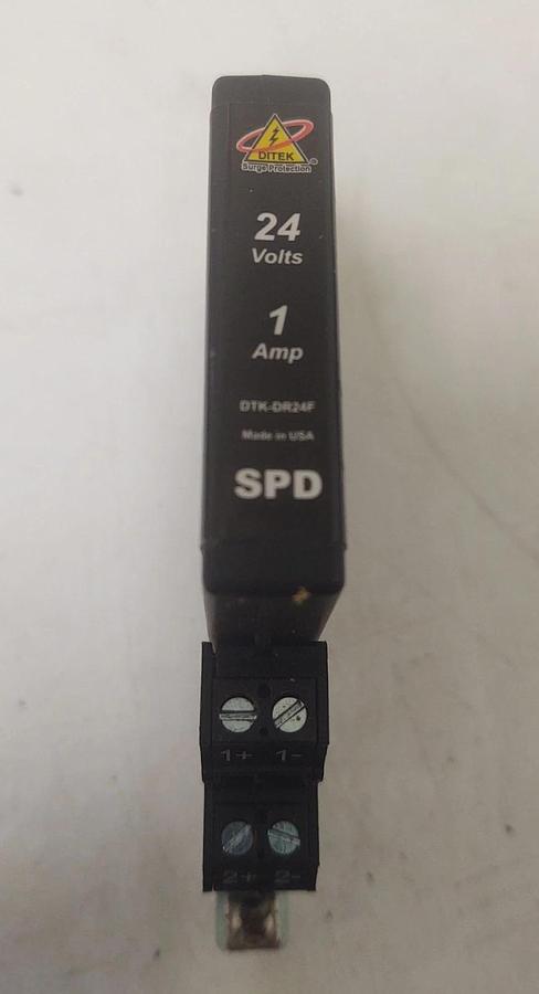 Used 🔥Ditek DTK-DR24F Low Voltage DIN Rail Surge