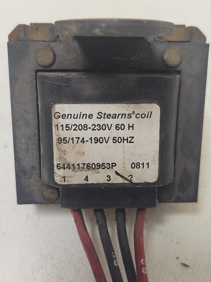 Used 🔥 STEARNS COIL 64411760953P BRAKE 115/208-230 0811