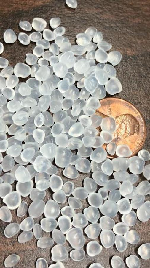 PP RP 250 Polypropylene Random Copolymer Plastic Pellets Resin Natural 45 lbs