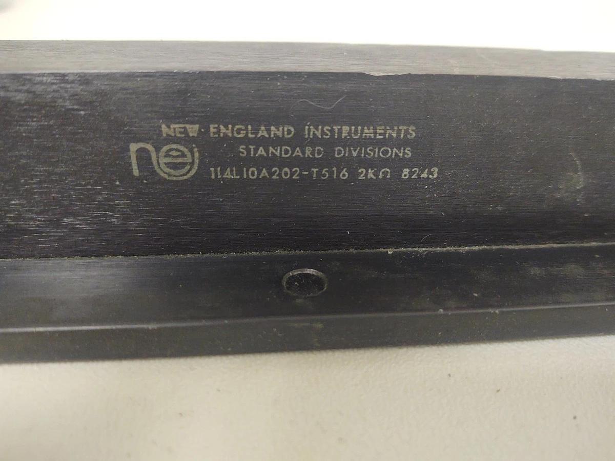 Used 🔥New England Instrument 114L10A202-T516 Linear Transducer Position Sensor 2K Ω