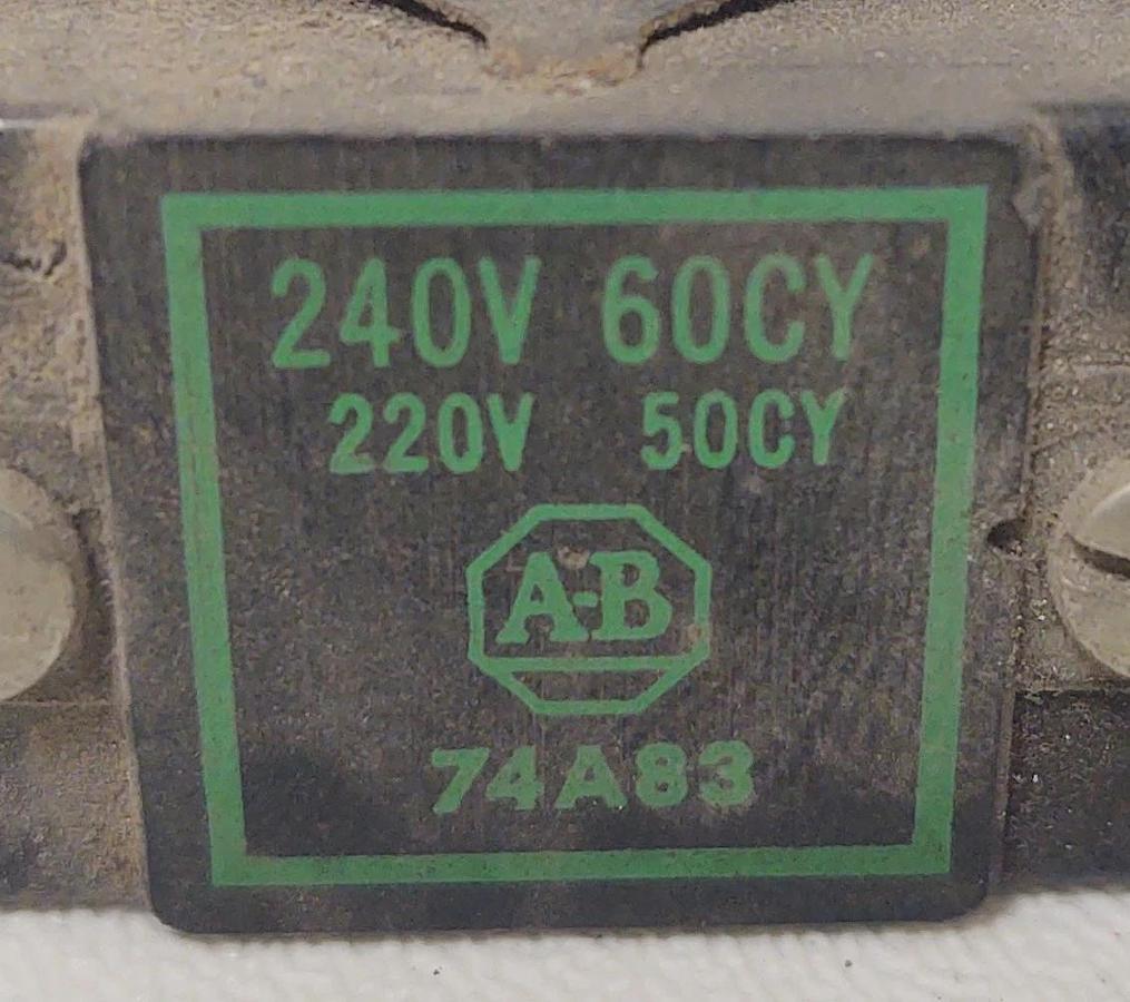 Used 🔥ALLEN BRADLEY 74A83 240V COIL