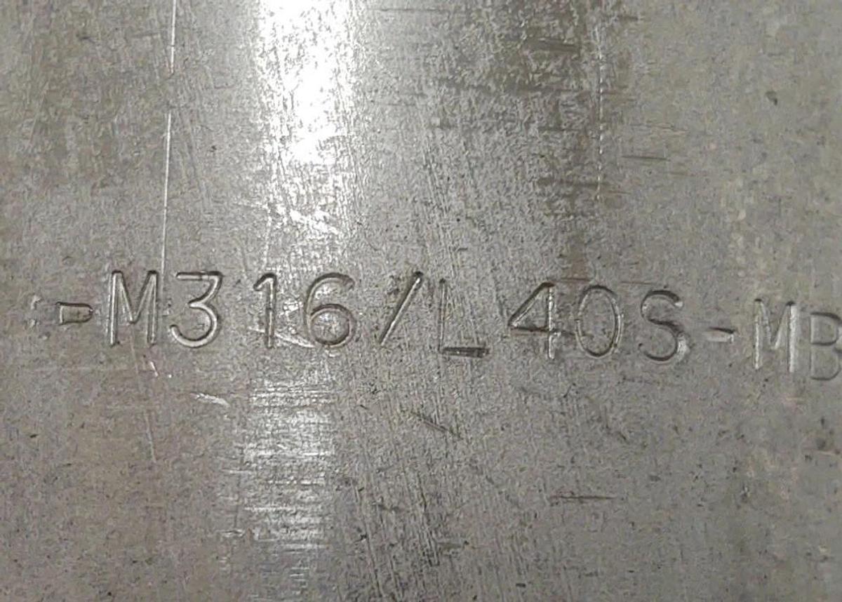 🔥(QTY 2) Pipe Nipple 316 Stainless Steel 2" NPT x 4" Schedule 40