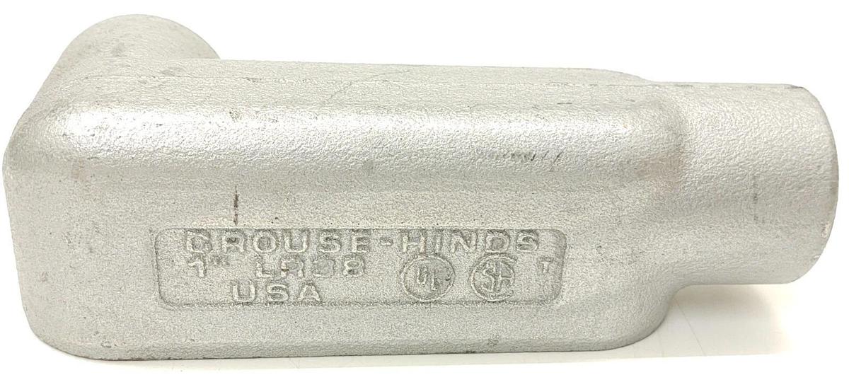 🔥 4 NIB Eaton Crouse-Hinds LR38, 90° 1" inch Rigid Conduit Outlet Body Form 8