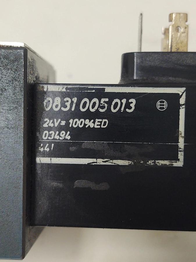 Used đŸ”¥Bosch 081WV06P1N110WS024/00A0 Solenoid Valve, 315 Bar Max Pres., 0810-090-255