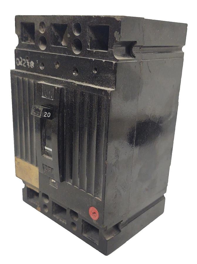 Used 🔥GE Molded Case Circuit Breaker, 20A, 3 Pole