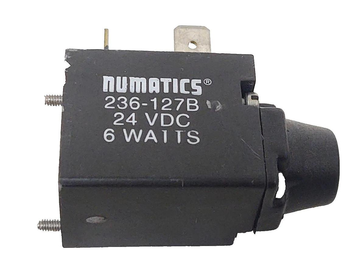 🔥QTY 5 - Numatics 236-127B 24VDC Solenoid Coil 6W