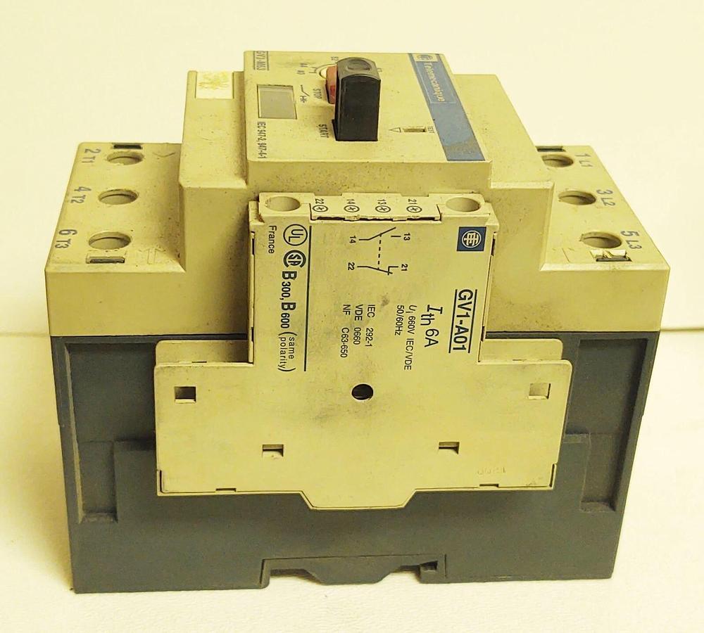 Used Schneider GV3-ME63 Telemecanique Motor Circuit Breaker 40~63A GV3ME63 1PC