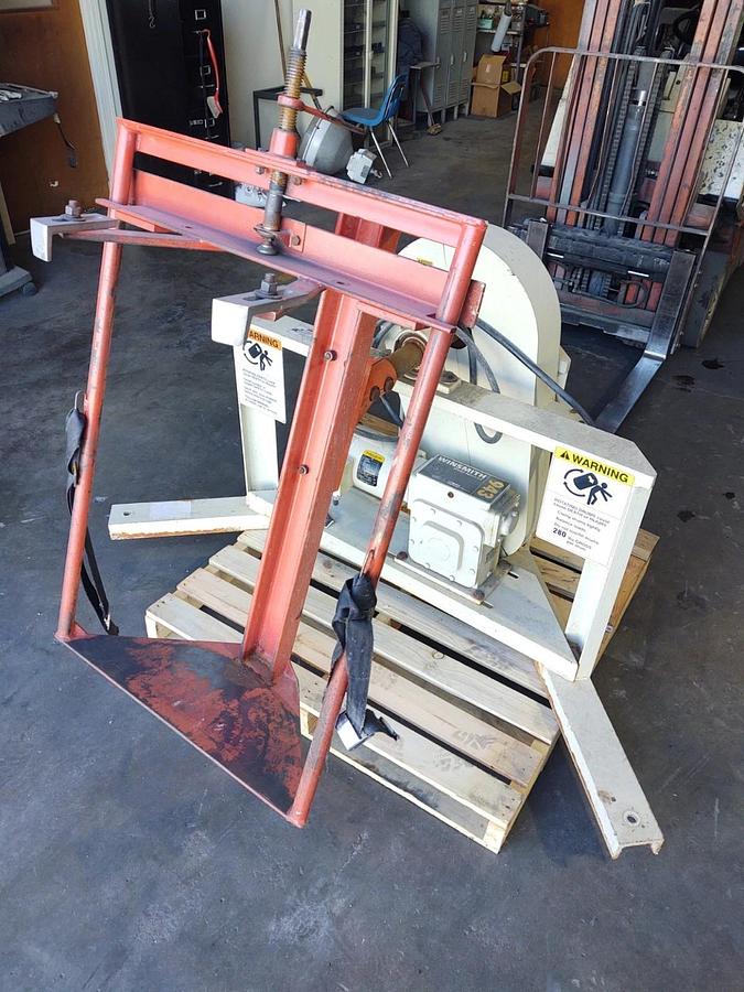 Used 🔥 IMS 111878 1-1/2HP Corner Drum Tumbler 3Ph 230/460V