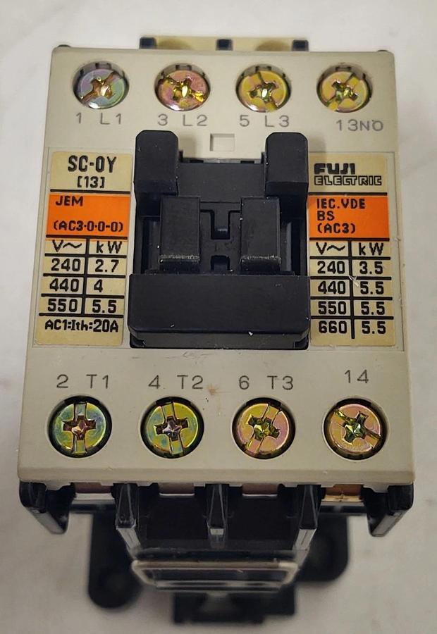 🔥FUJI CONTACTOR SC-0Y COIL 100-110V 110-120V, RELAY