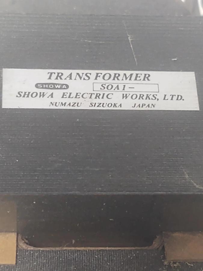 Used 🔥SHOWA 100 VA Transformer SOA1 Japan