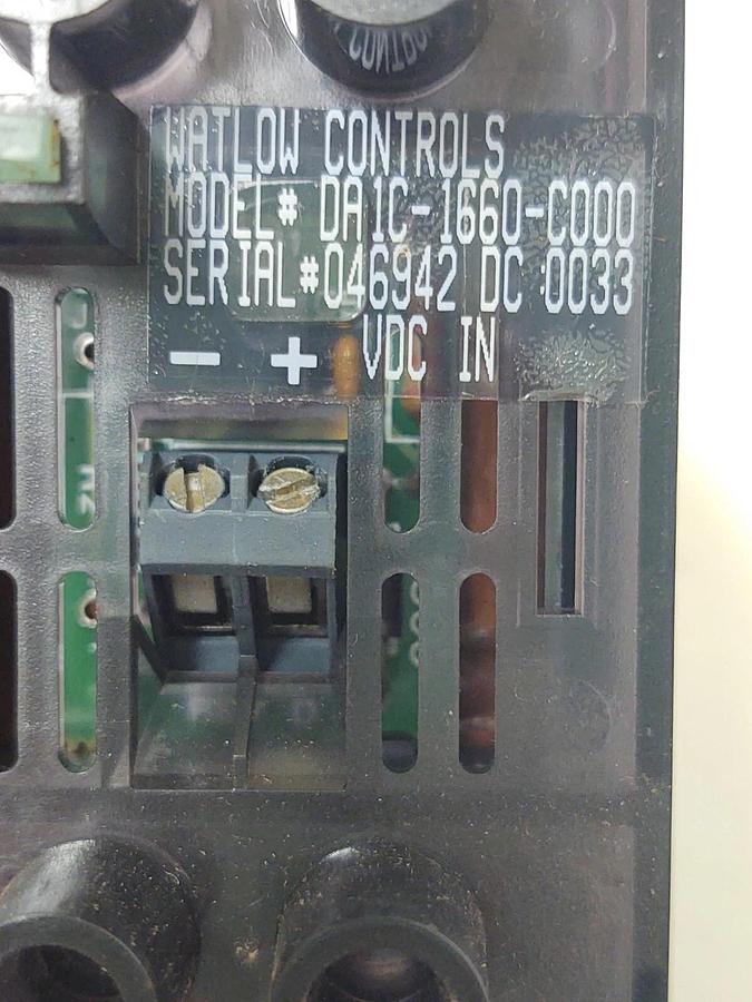 Used 🔥Watlow DA1C-1660-C000 DIN-a-mite, 600 V, 50/60 Hz, Solid State Controller