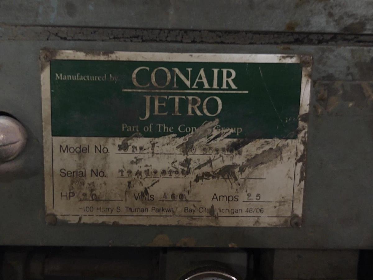 Used 🔥 12” Conair Jetro 3512 Strand Pelletizer Chipper 32 Knife 20 Hp (TESTED)