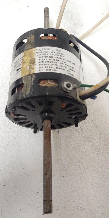 Used 🔥TESTED Kooltronic Dual Shaft Replacement Blower Motor 100261-08