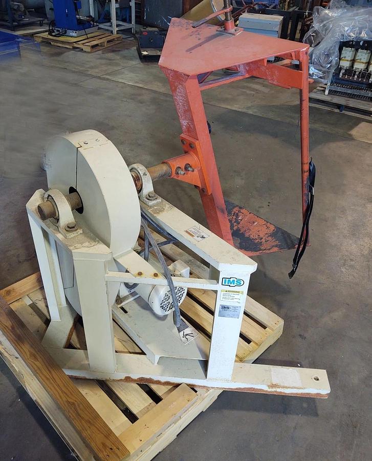 Used 🔥 IMS 111878 1-1/2HP Corner Drum Tumbler 3Ph 230/460V
