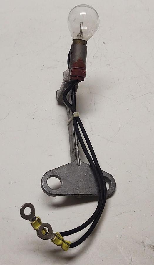 Used Railroad Crossing 10 VDC Light Bulb GE with Cast Aluminum Bracket Twist Lock