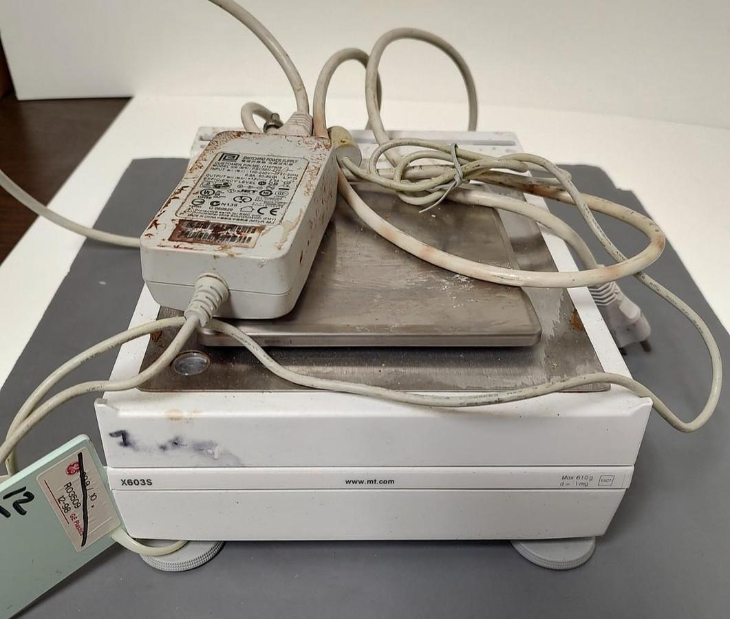 Used 🔥#5 Mettler Toledo X603S Analytical Scale 600g / 1mg