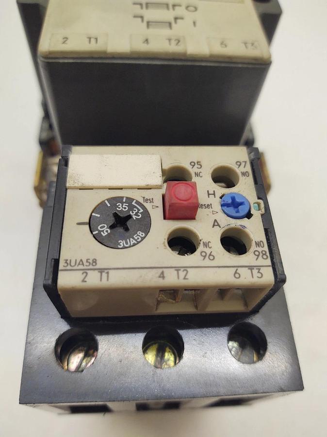 Used đŸ”¥Siemens 3TB46 17-0A Size 2 Starter with Overload, 110V Coil Motor Starter