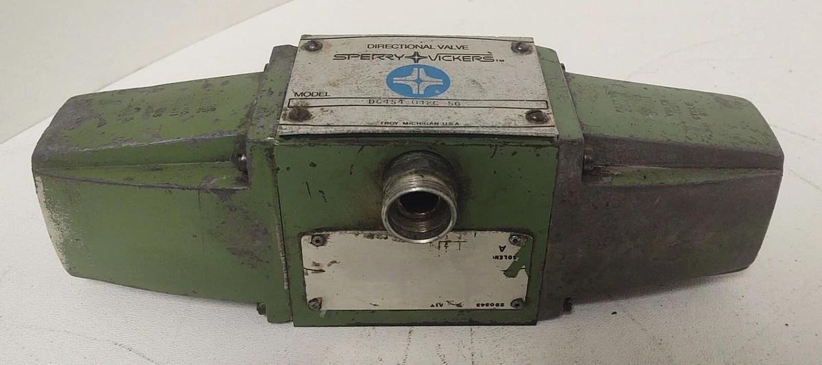 Used 🔥TESTED Vickers DG4S4-012C-50 Directional Valve Pilot Coil 316011 115V