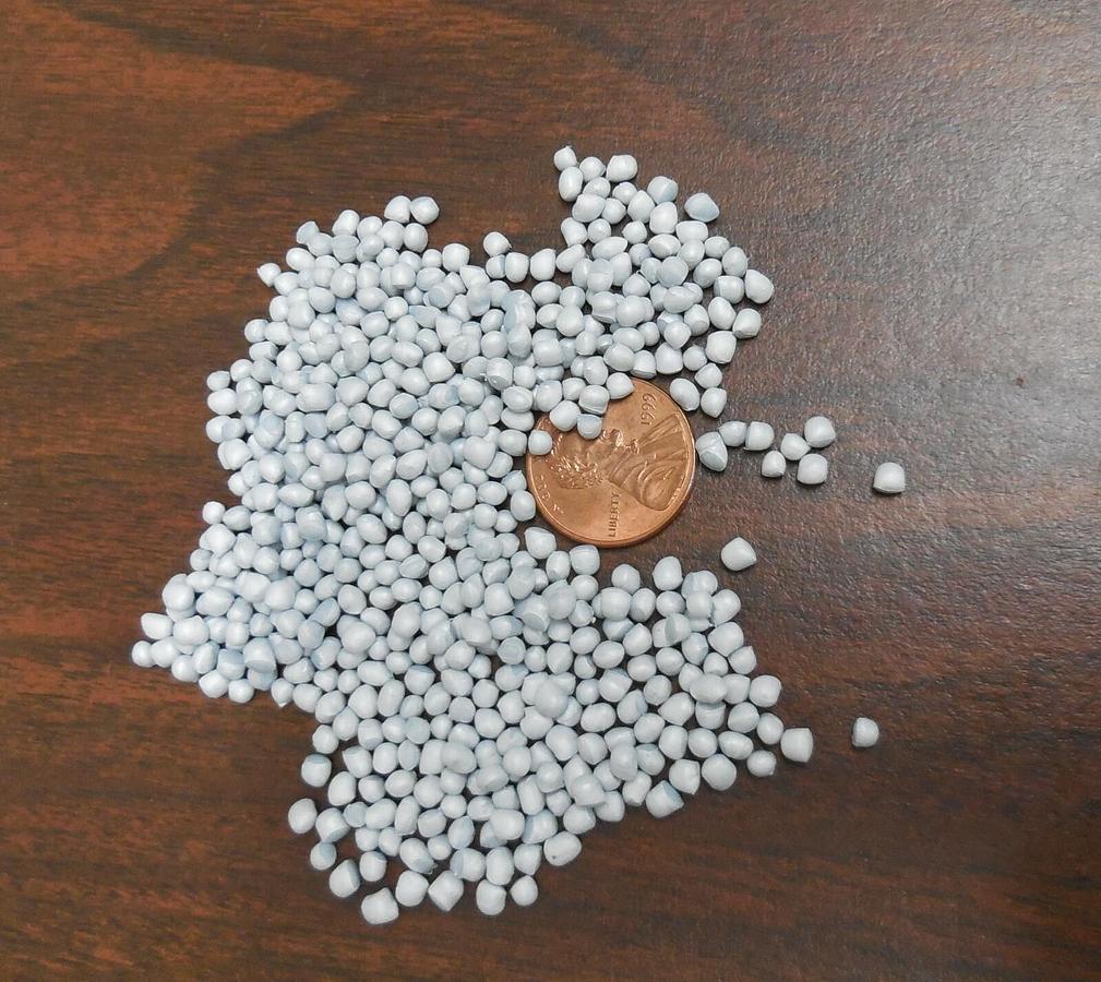 Pearl Platinum PP or PE Concentrate Plastic Pellets Resin Colorant 5 Lbs.