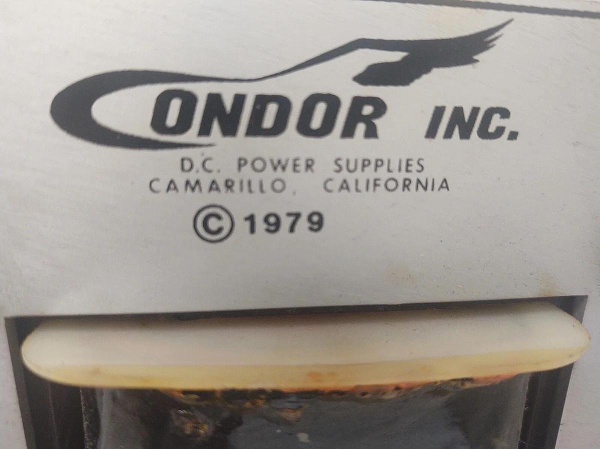 Used 🔥 Condor E24-7.2 Power Supply INPUT: 115/230VAC / OUTPUT: 24VDC 7.2A
