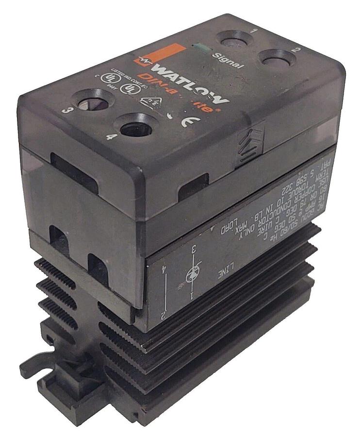 Used 🔥Watlow DA1C-1660-C000 DIN-a-mite, 600 V, 50/60 Hz, Solid State Controller