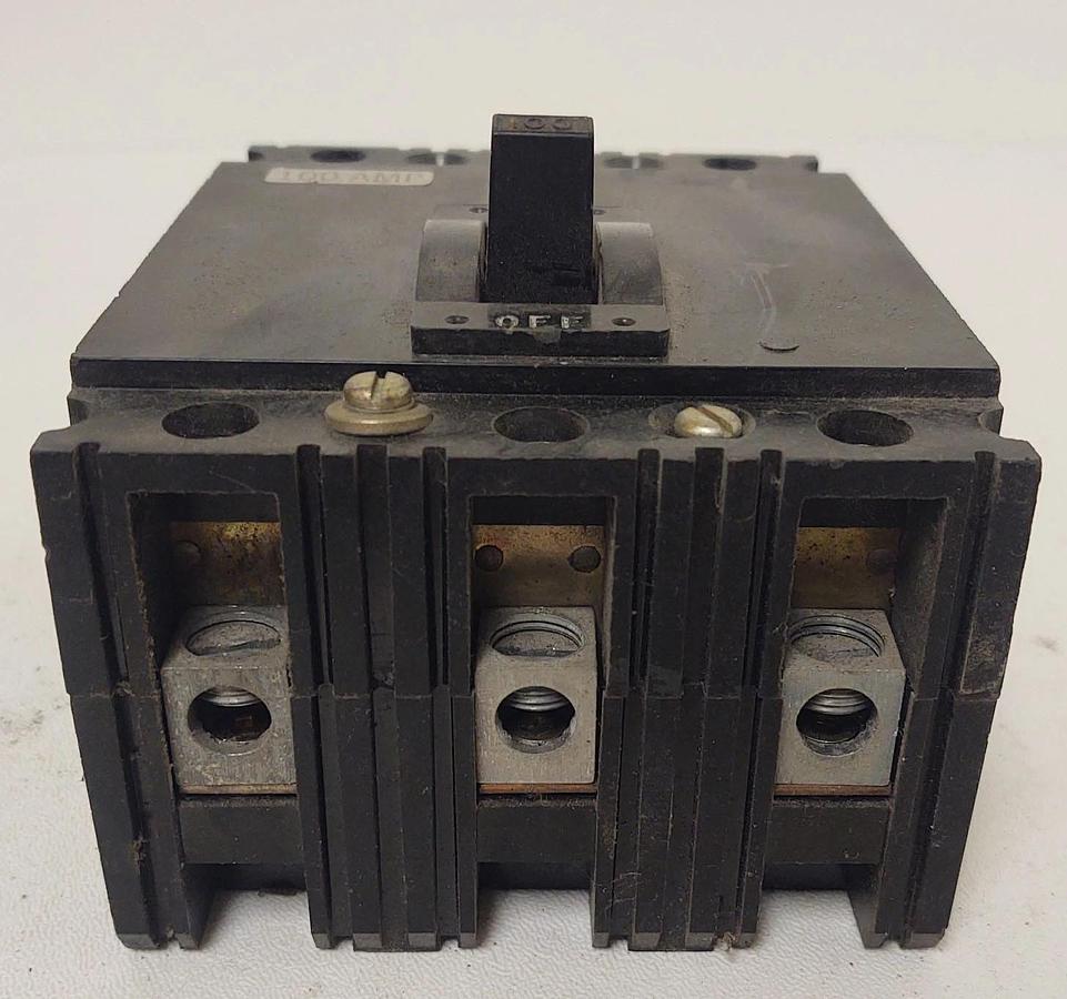Used 🔥Square D FAL FAL36100 3 Pole 100 Amp 600V Circuit Breaker