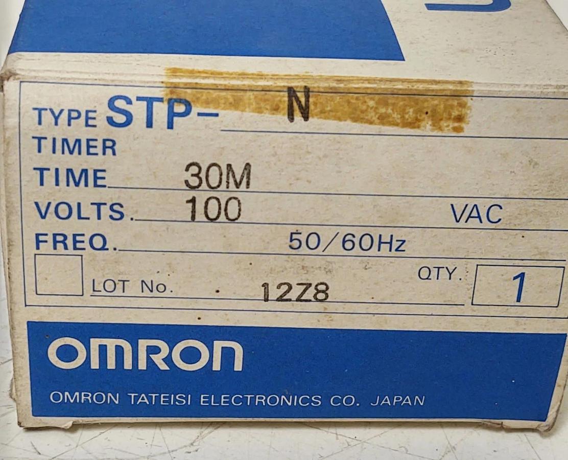 🔥 Omron STP-N Subminy Timer 100V