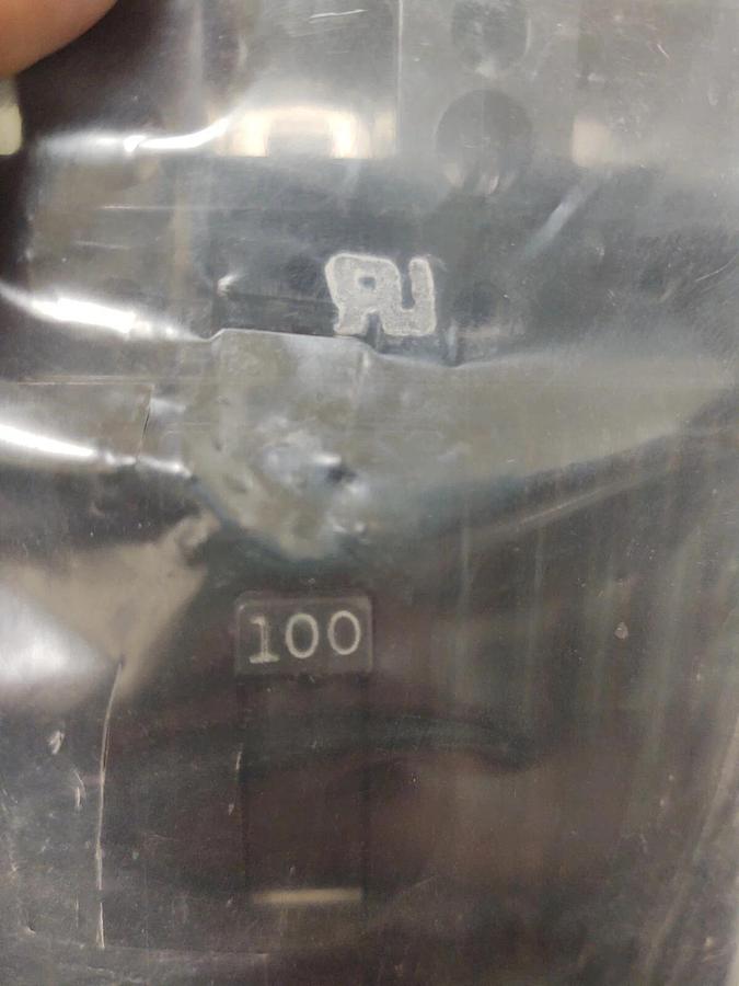 TEC30100 AT51 General Electric GE Type TEC Circuit Breaker 3 Pole 100 Amp 600V