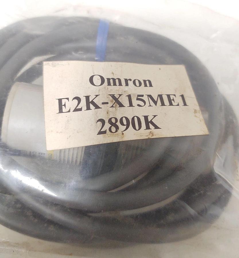🔥(QTY 2 NEW) Omron Capacitive Proximity Switch E2K-X15ME1 12-24VDC Free Ship