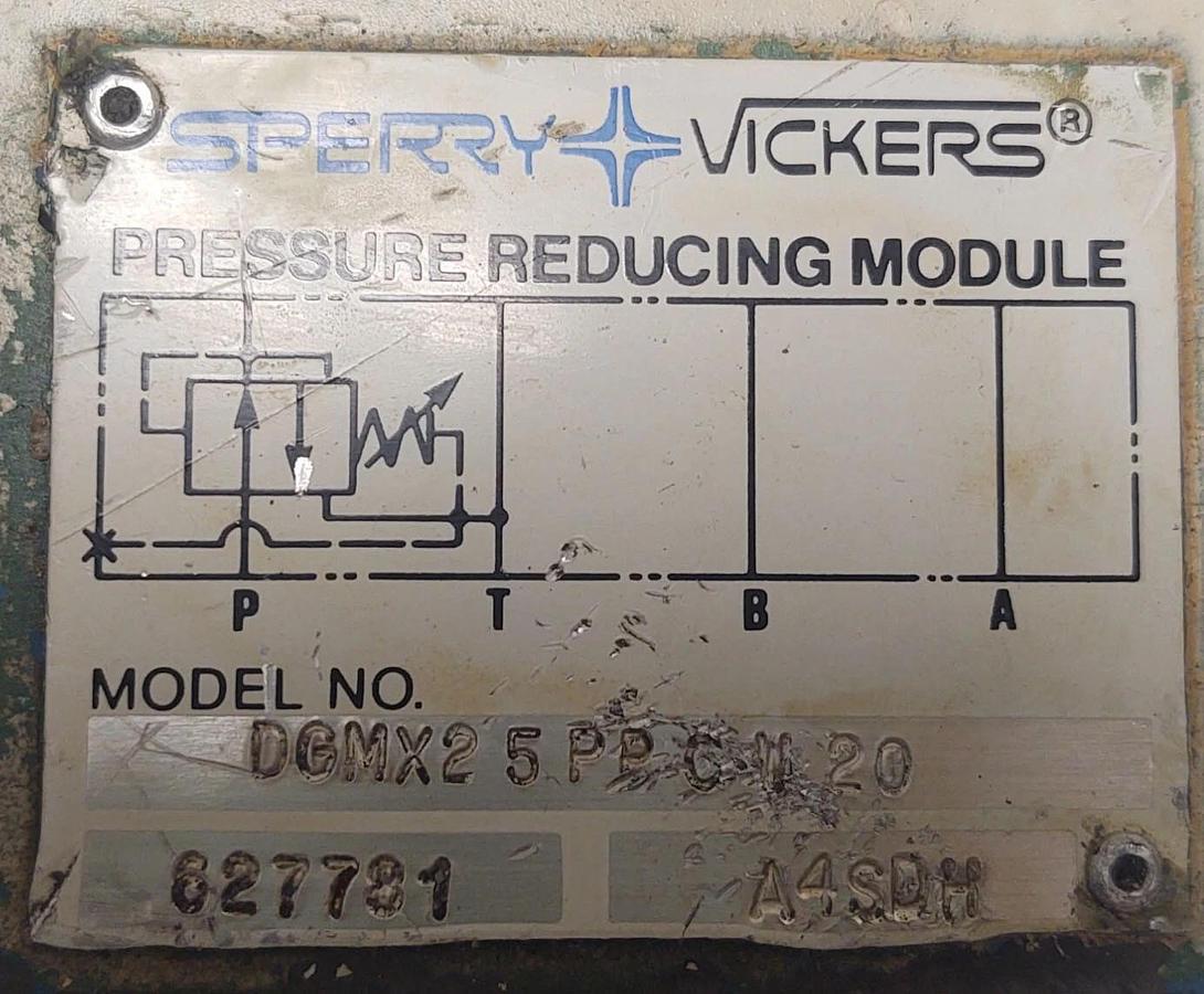 Used 🔥 VICKERS Pressure Reducing Module DGMX25PPCW20