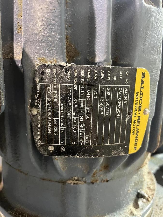 Used Continental Hydraulics Little Champ 5 HP Hydraulic Power Unit With Accumulator