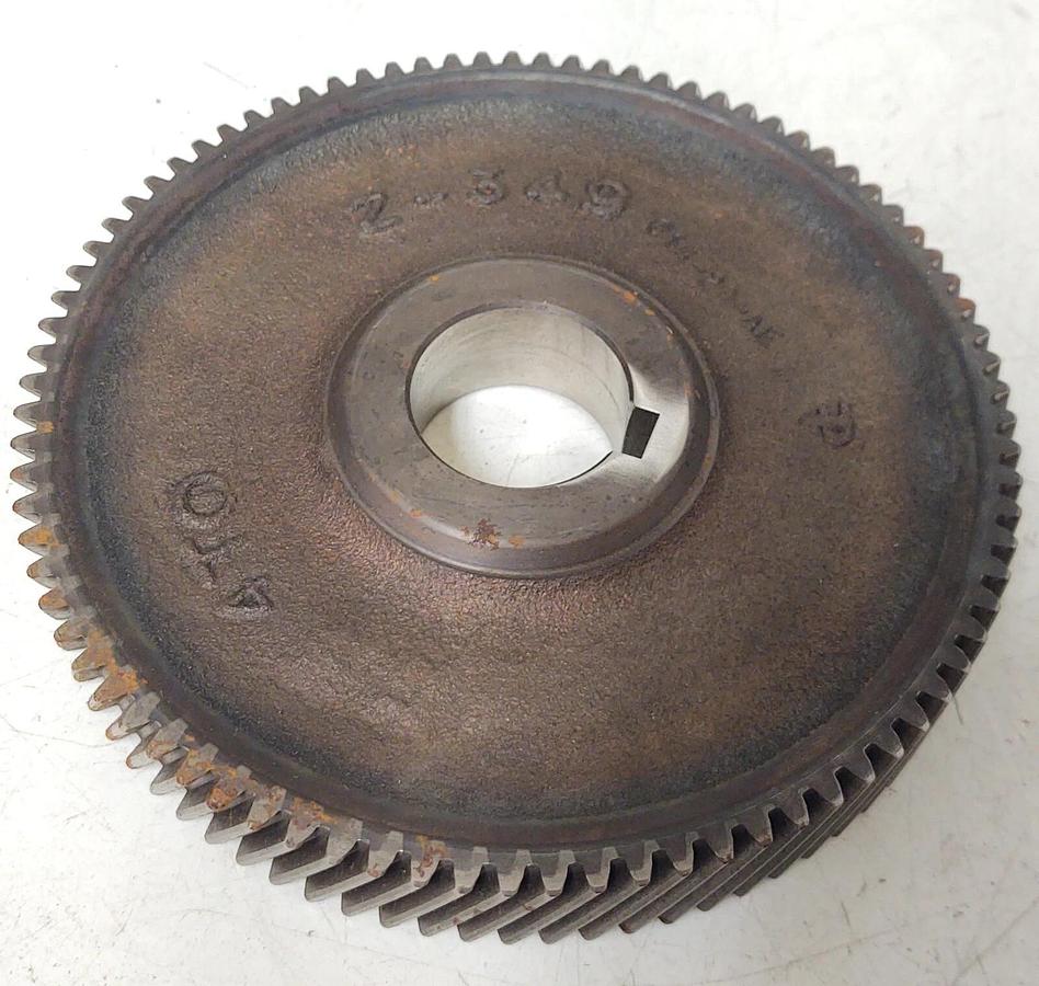 2-349 Helical Gear HST, 30mm Bore, 85 Teeth 135mm OD, 18 Pitch, 2-349-014-20A-00