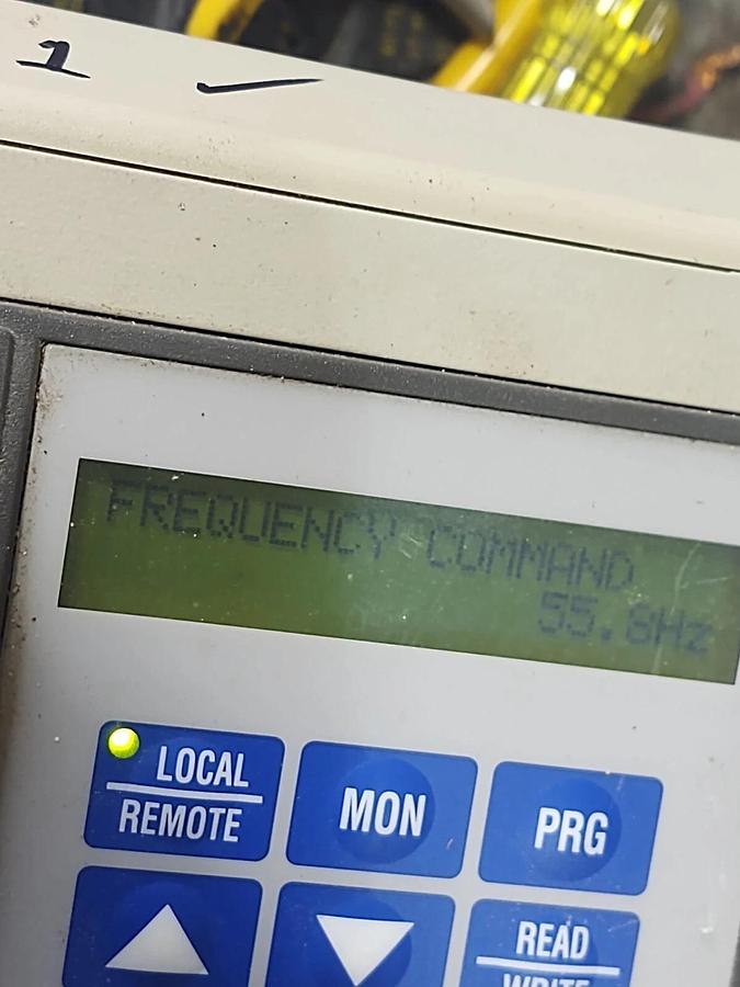 Used 🔥(TESTED) Toshiba VT130G3U2055 TOSVERT-130 Transistor Inverter VFD 5HP 230VAC