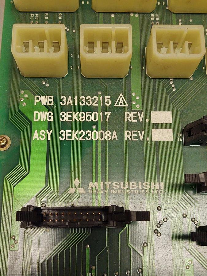 Used Mitsubishi 3EK23008A 3A133215  3EK95017 Circuit Board Molding Machine Controller