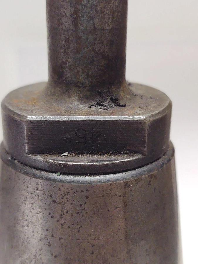 Used LATHE MILL QUICK CHANGE TOOL HOLDER NMTB45, MT5 45 Deg /53 Morse Taper #5