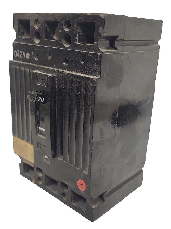 Used 🔥GE Molded Case Circuit Breaker, 20A, 3 Pole